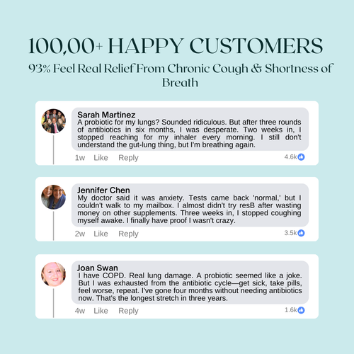 EverNatureCure Lung Support Probiotics