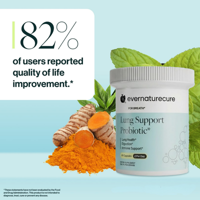 EverNatureCure Lung Support Probiotics