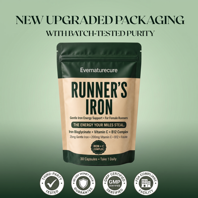 Evernaturecure Runner's Iron Support