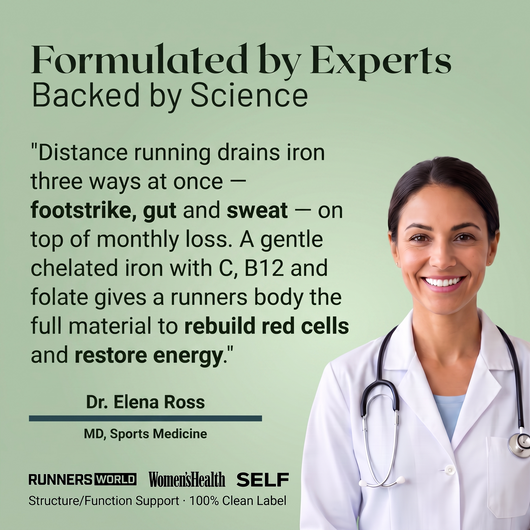 Evernaturecure Runner's Iron Support