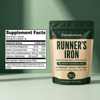 Evernaturecure Runner's Iron Support