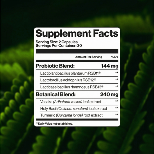 EverNatureCure Lung Support Probiotics