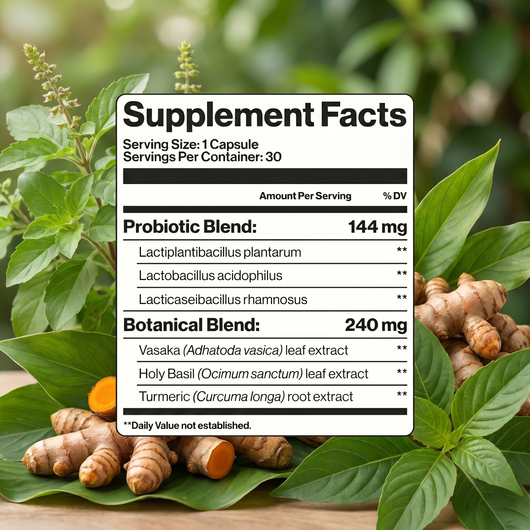 Evernaturecure Lung-Support Probiotics