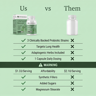 Evernaturecure Lung-Support Probiotics