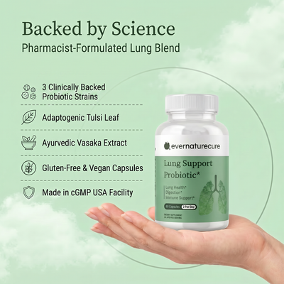 Evernaturecure Lung-Support Probiotics